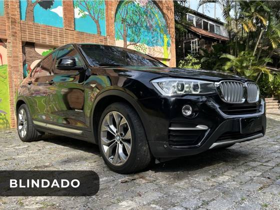 BMW X4 2.0 28I X LINE 4X4 16V TURBO GASOLINA 4P AUTOMÁTICO BMW X4 2.0 28I X LINE 4X4 16V TURBO GASOLINA 4P AUTOMÁTICO